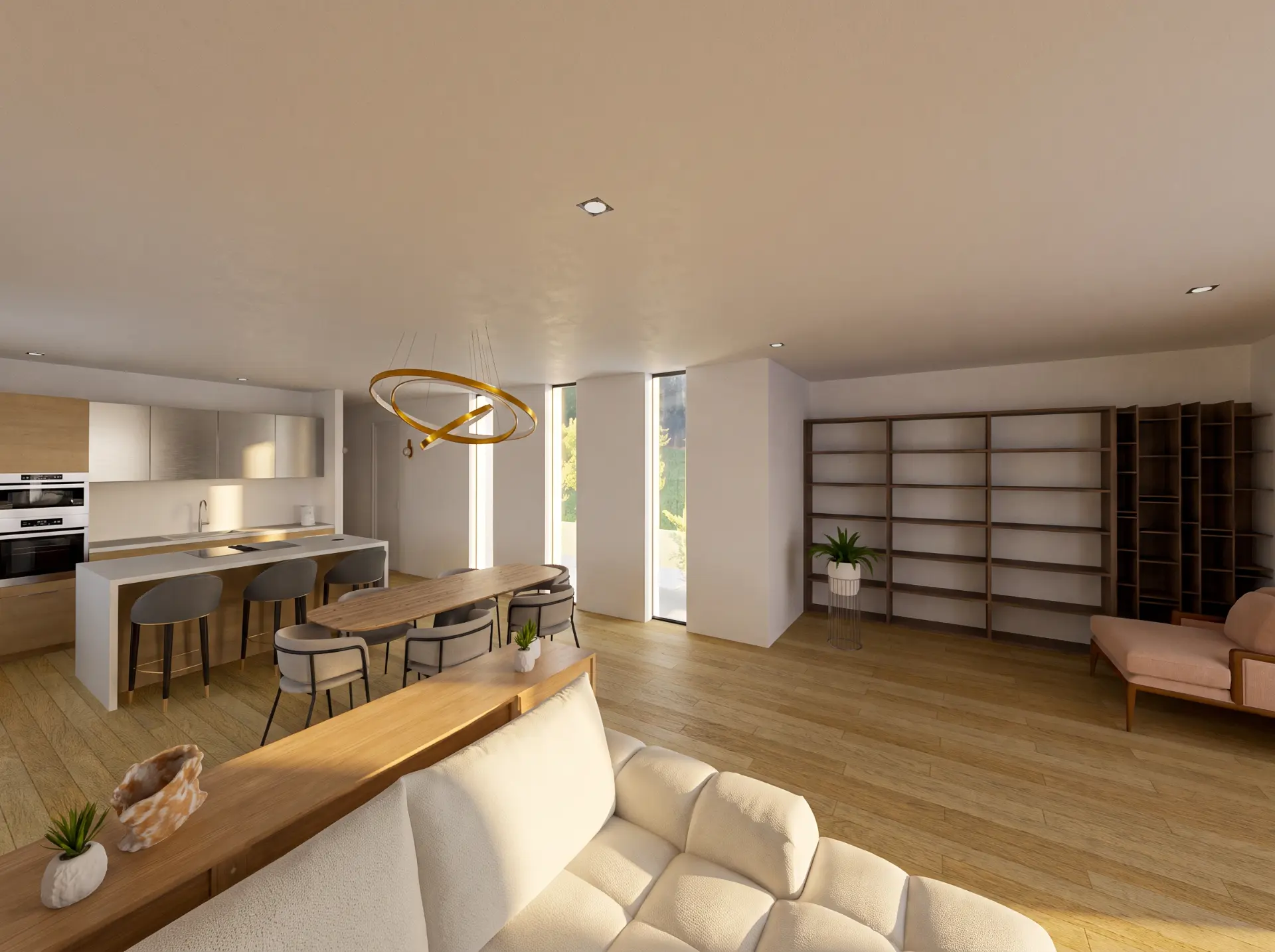 Finished Solvara villa interior